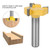 3-Blade T Slot 8mm Shank Router Bit Woodworking Milling Cutter Tool Accessories8mm Shank 8x1/4