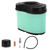 Lawn Mower Air Filter Kit Tune Up Set Complex Fiber with Sparking Plug Fuel Pipe TB2454