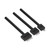 3Pcs Leather Perforated Tool Black Tooth Durable Quick Easy DIY Leather Craft Tool Kits4mm