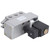 Electric Solenoid Valve G1/4in 2 Position 4 Way Square Single Control Directional Valve Q24DH‑8DC12V