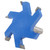 12mm Shank 6 Teeth TShaped Slotting Router Bit Woodworking Milling Cutter Wood Cutting Tool