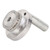 58mm Machine Tool Handwheel with Handle Aluminum Alloy Hand Wheel Replacement for 0618 CJ18A 7x12 7x14