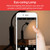 Desk LED Lamp Dimmable Eye-Caring 3 Color Modes 10 Brightness 2700-6500K Touch Button by USB Charging Tripod Design for Home Office Bedroom Kitchen Rechargeable Battery Operated Desktop Light Nightstand Reading
