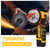 Cordless Angle Grinder 7000RPM Electric Grinding Tool Mini Grinder with 1Pcs 16.8V 2000mAh Battery and Cutting Blade for Cutting Polished Brick Wood Stone Steel