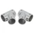 1 Pair of Boat Handrail Fittings Parts 60 Degree 316 Stainless Steel Marine Hardware Left RightDia22mm(7/8in)
