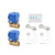 Alarm Sensor Smart Audible Home Water Leaking Detection Protection Device Kit AC100‑240VEU Plug