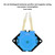 D-2 2*4mm DC 24V DIY Peristaltic Liquid Pump Dosing Pump for Laboratory Analytic(Blue)