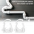 20pcs 16/20/25/32mm PPR Water Pipe Clamp Gas Pipe Fixed Buckle with Screws (20mm)