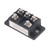3 Phase Bridge Rectifier 75A 5 Terminal ABS Brass Heat Dissipation Diode Rectifier Power Module 1600V