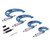 4Pcs Outside Micrometer High Accuracy Metal Measuring Tool Set 25/50/75/100MM 0.01MM