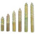 90pcs M6 Dowel Screw Woodworking Furniture Connector Double Ended Screw Hanger Bolt