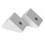 5Pcs Angle Corner Connector Aluminum Right Angle Corners Brackets for Smart Robots3204-0001-0001