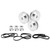 20 Teeth / 60 Teeth Synchronous Wheel 8mm Bore 2GT610/852/1220/mm Timing Belt