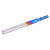 4Flute End Mill Tungsten Steel NanoBlue Coating CNC Straight Handle Milling Cutter(3.175 x 2.5 x 8 )