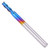 4Flute End Mill Tungsten Steel NanoBlue Coating CNC Straight Handle Milling Cutter(3.175 x 2.5 x 8 )