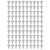 100Pcs Self Tapping Screw Cross Round Washer Head Stainless Steel Fastener Accessory Set Kit 4.2x13mm / 0.17x0.51in