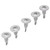 100Pcs Self Tapping Screw Cross Round Washer Head Stainless Steel Fastener Accessory Set Kit 4.2x13mm / 0.17x0.51in