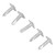100Pcs Self Tapping Screw Cross Round Washer Head Stainless Steel Fastener Accessory Set Kit 4.2x13mm / 0.17x0.51in