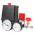 Pressure Control Switch Valve 4-Holes for Air Compressor Manifold Regulators Assembly Parts