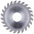 Alloy Saw Blade Woodworking 24 Tooth Wood Cutting Vertical Milling Slotting Blade 125x35x3‑24T