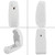 Automatic White Aerosol Dispenser Air Freshener Fragrance  Sprayer for Bathroom Hotel