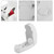 Automatic White Aerosol Dispenser Air Freshener Fragrance  Sprayer for Bathroom Hotel