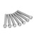 20Pcs Bolt Socket Cap Screws Coarse Thread A2‑70 Stainless Steel M12x1.75 DIN 912M12x70