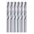 10Pcs Twist Drill Bit Straight Shank Tungsten Steel Engraving End Mill Bit Kit 8mm Diameter