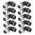 10Pcs Pneumatic Connectors L Shape Right Angle External Thread Quick Pipe Fittings Air Compressor Accessories6 03