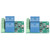2Pcs Relay Module 2 Channel 5V Plug and Play USB PC Intelligent Control Electric Relay