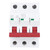 GYM8-C45 Miniature Circuit Breaker 3 Poles 400VAC Bilateral Busbar Wiring Circuit Breaker10A