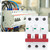 GYM8-C45 Miniature Circuit Breaker 3 Poles 400VAC Bilateral Busbar Wiring Circuit Breaker10A