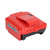 Lithium Battery USB Adapter Converter with LED Work Light Belt Clamp for 14.4‑20V ADP05 12VDCType B