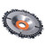 Wood Carving Disc Grinder Chainsaw Grinding Wheel Chain Blade Circular Plate Disk 22 Teeth 4in