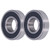 2Pcs Deep Grooves Ball Bearings Rubber Sealed Bearing for Relatively Stable Linear Motion Equipment6306