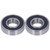 2Pcs Deep Grooves Ball Bearings Rubber Sealed Bearing for Relatively Stable Linear Motion Equipment6306