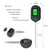 Soil PH Tester 5 in 1 Sunlight Moisture pH Temperature Visual Alarm Acidity Meter Soil Tester Moisture Meter Digital Soil Monitor Detector for Gardening