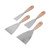 4 Pcs Putty Knife Scrapers Stainless Steel Spackle Knife Metal Scraper Tool for Plaster Scraping