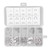 120Pcs E Clip Circlip Retaining Ring 304 Stainless Steel Assortment Set Kit for Bearing