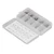 120Pcs E Clip Circlip Retaining Ring 304 Stainless Steel Assortment Set Kit for Bearing