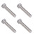 20Pcs Hex Bolt Coarse Thread Set Screws Fully Threaded Bolts A2 Stainless Steel M10x1.5 DIN 933M10x55