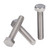 20Pcs Hex Bolt Coarse Thread Set Screws Fully Threaded Bolts A2 Stainless Steel M10x1.5 DIN 933M10x55