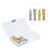 400pcs Electrical Automotive Wire Connector Kits Male Female Terminals Connector with Insulating Sleeves