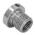 Woodworking Lathe Spindle Adapter Stainless Steel Lathe Headstock Reducing Sleeve 33mm Male Thread 25mm Female Thread