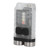 Keychain Flashlight 900LM White LED IP65 Waterproof Magnetic Tail Fluorescent EDC Flashlight with Red Blue Purple Light