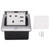 Embedded Desktop Socket with Dual USB Ports Power Receptacle Countertop Outlet  Standard