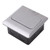 Embedded Desktop Socket with Dual USB Ports Power Receptacle Countertop Outlet  Standard