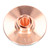 Laser Nozzle Cutting Machine Head Cutter Dual Optical Fibre Chrome Plated Copper 1.6mm / 0.06in Aperture