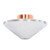 Laser Nozzle Cutting Machine Head Cutter Dual Optical Fibre Chrome Plated Copper 1.6mm / 0.06in Aperture