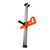 Gypsum Board Cutter 2‑60cm Adjustable Hand Push Dry Wall Cutting Tool for Working Orange